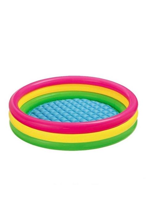 Intex 147 cm 3 Boğumlu Tabanı Şişmeli Sunset Havuz