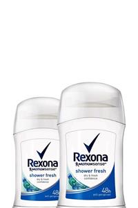 Rexona Kadın Deodorant Stick Shower Fresh 40 Ml X2