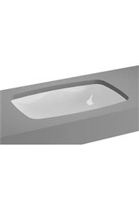 VitrA Metropole 5668b403-1083 Tezgah Altı Dikdörtgen Lavabo, Clean, 57 Cm, Beyaz