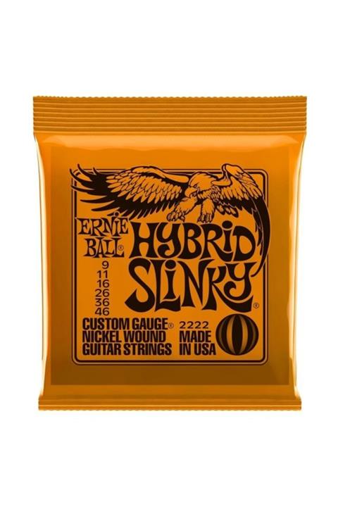 Ernie Ball P02222 Hybird Slinky 09-46 Elektro Gitar Teli