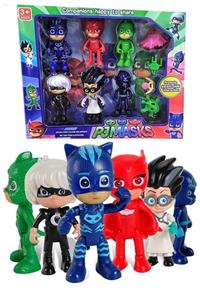 Prestij Oyuncak Pj Masks Pijamaskeliler Catboy Owlette Gekko 6'lı 10 Parça Oyun Seti