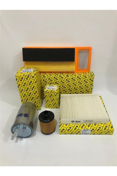 OPAR Linea Fiat 1.3 Multijet Euro 5 (95 Hp) Filtre 4'lü Bakım Seti(hava-yağ-polen-mazot 4lü Set)