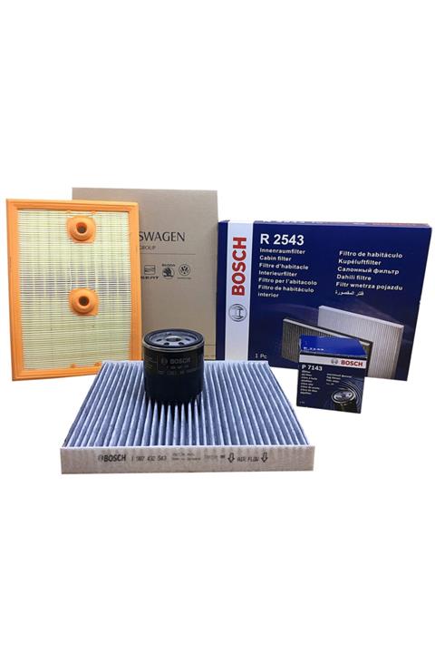 Bosch Volkswagen Golf 7 Benzinli 1.2 Tsı Ve 1.4 Tsı Filtre Bakım Seti