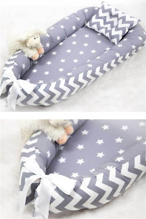 Babynest Yatak Gri Model