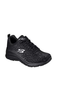 SKECHERS FASHİON FİT Kadın Siyah Spor Ayakkabı-88888179 BBK