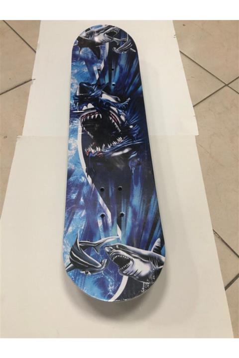 yokyokavm Desenli Ahşap Kaykay