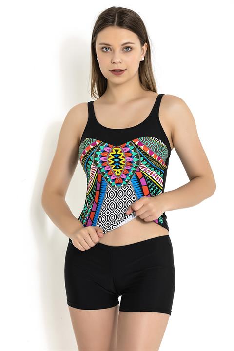BADELİNA Şortlu Tankini 7459