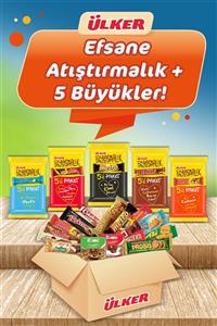 Ülker Efsane Atıştırmalık + 5 Büyükler Paketi