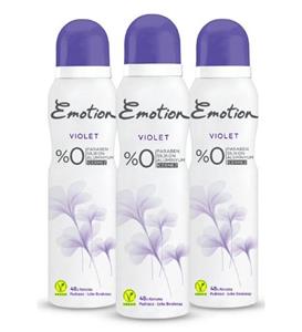 Emotion Violet Kadın Deodorant 150ml x 3