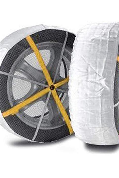 Bundera Oto Kar Çorabı Karpatik Kar Buz Patinaj Önleyici Araç Kar Zinciri