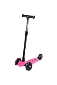 Furkan Toys Dragon Pembe Led Işıklı Scooter