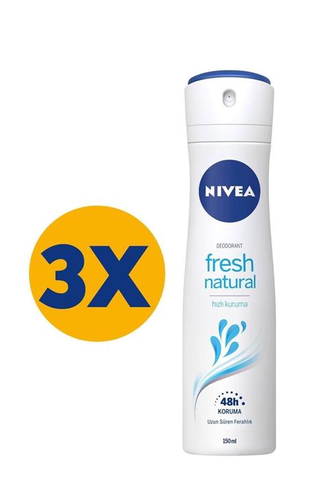 Nivea Fresh Kadın Deodorant 150 Ml X 3