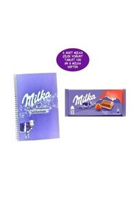 Milka Çilek Yoğurt Tablet 100 gr 6 Adet