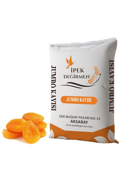 İpek Değirmen Lüks Kuruyemiş Çerez 2 KG Kuru Kayısı Jumbo İri Boy