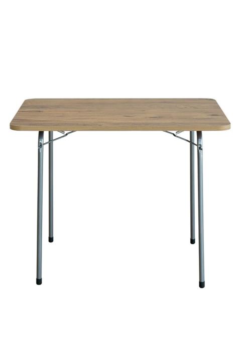 Bofigo Çam Desenli Katlanır Masa 60x80 cm