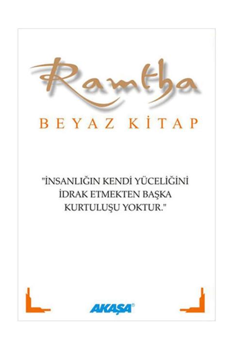 Akaşa Yayınları Ramtha Beyaz Kitap