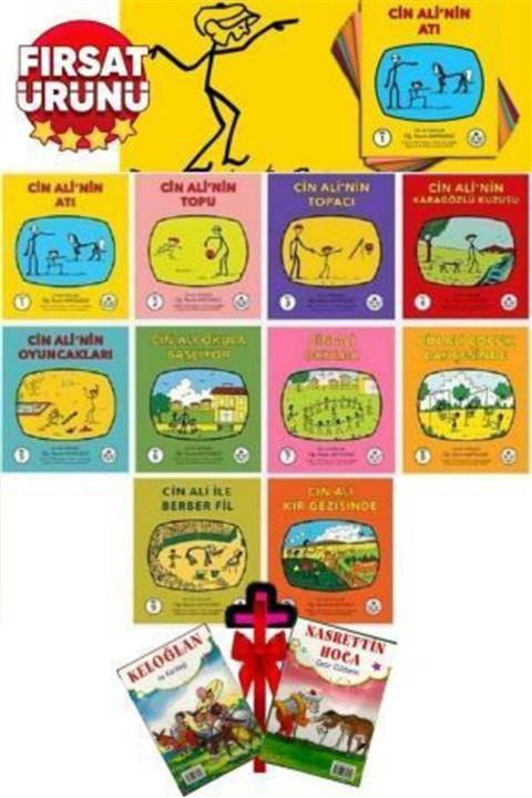 Cin Ali Yayınları Cin Ali Serisi 10 Kitap Set