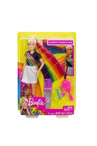 Barbie Gökkuşağı Renkli Saçlar Bebeği FXN96-FXN96