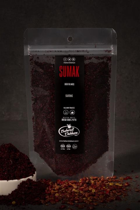 Baharat Dükkanı Sumak (Öğütülmüş) 40gr