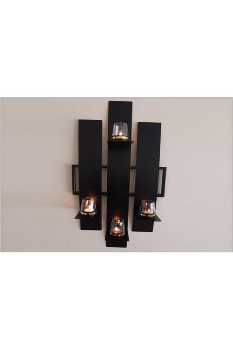 GRADEKOR Metal Duvar Şamdan