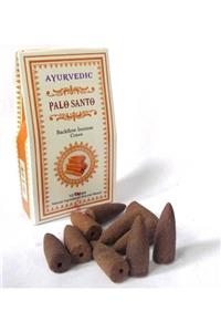 HEDİYE FİKRİ Ayurvedic Konik ( Geri Akış ) Tütsü Palo Santo Aromalı ( 10 Adet )