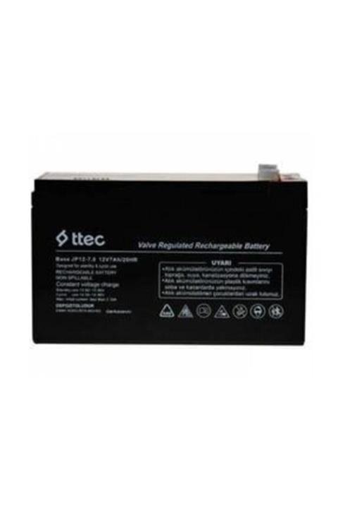 Ttech 12 Volt 7a Akü - 12v 7 Ah Kuru Akü 2020 Üretim