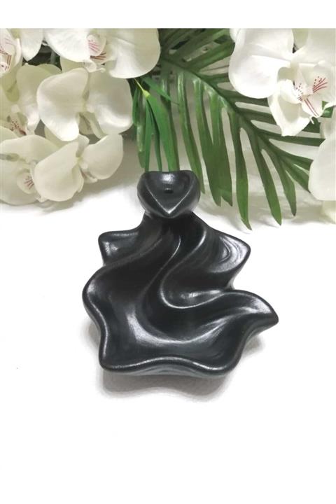 SGR TİCARET Şelale Tütsülük Siyah Renk Geri Dönüşlü Konik Tütsülük