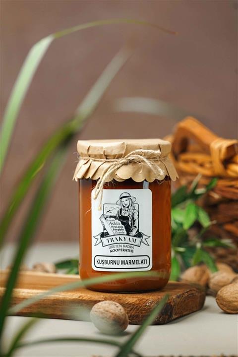 Trakyam Üreten Kadın Kooperatifi Ev Yapımı Doğal Kuşburnu Marmelatı
