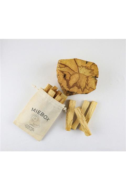 MieBox Palo Santo Peru Ağaç Tütsü 1 Adet (10-12 Gr, Sertifikalı)