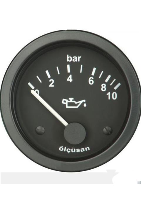 ÖLÇÜSAN 12 V Yağ Saati 7 Bar 52 mm Elektrikli Ford Cargo 1991