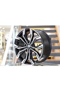 R.K OTOMOTİV 17 Inch 5x114.3 Renault Hyundaı Toyota Uyumlu Black Jant Takımı