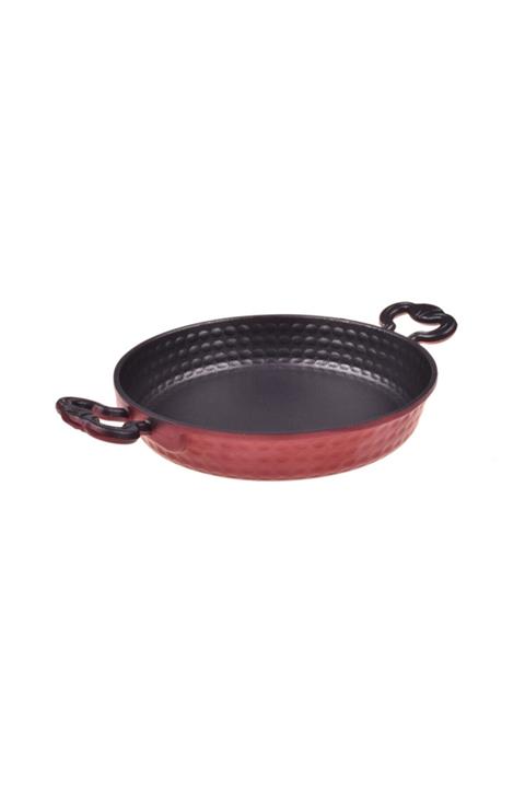 Bambum Pade - Yuvarlak Sahan Kırmızı 22 cm