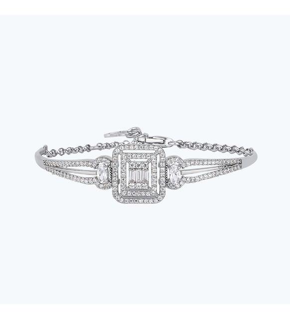 Altınbaş Gümüş Baget Bileklik