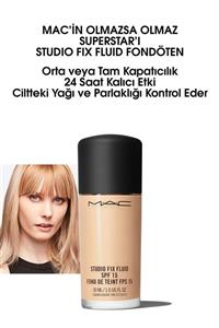 M.A.C Studio Fix Fluid Fondöten Spf 15 Nc15 773602103478