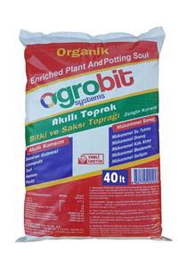 agrobit Bitki ve Saksı Toprağı Solucan Gübresi Torf Humus Perlit Leonardit Akıllı Toprak 40 lt