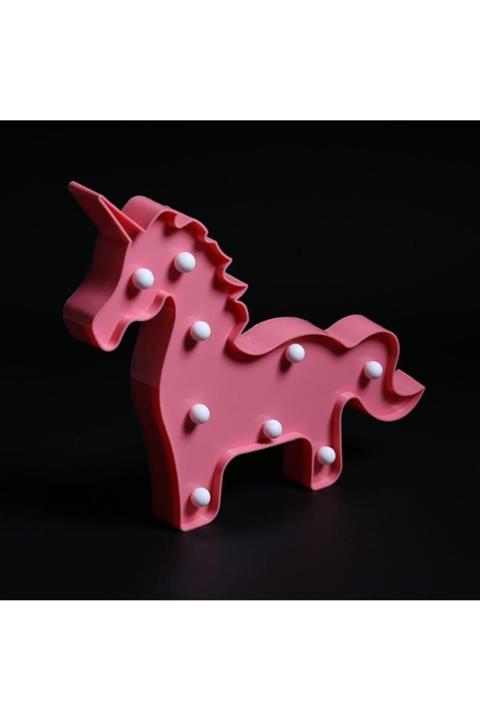 DAPYY STORE Unicorn Pembe Çocuk Odası Dekorasyon