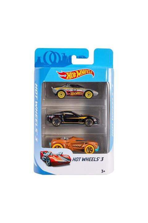 HOT WHEELS 3'lü Araba Seti