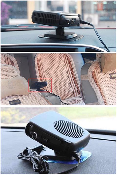 Mobee Araç Içi Fan Oto Isıtıcı Soğutucu 12v Cam Buğu Çözücü Pratik