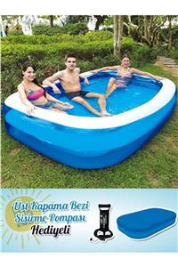 SunClub Sun Clup Şişme Havuz + Pompa + Örtü 305x183x50 Cm 10291-2