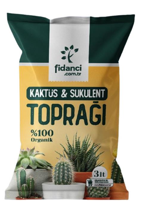 MarkaDepodan Kaktüs Sukulent Toprağı 3 Litre