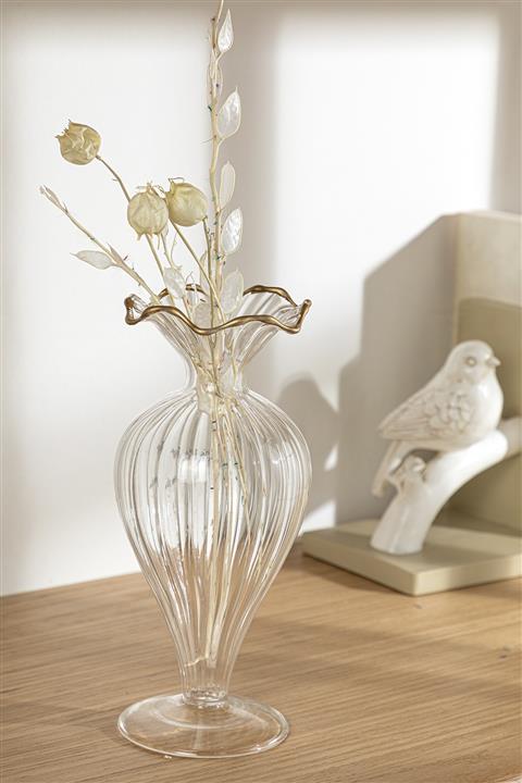 English Home Rita Vazo 9x21 Cm Gold