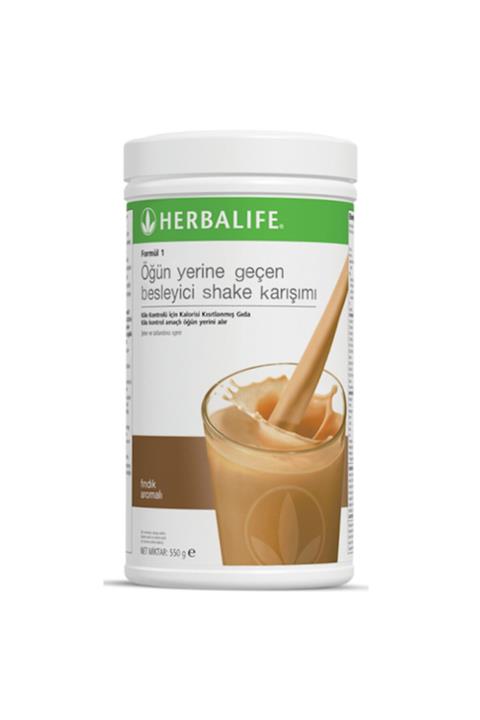 Herbalife Besleyici Shake Karışımı Formül 1 Fındık 550 gr