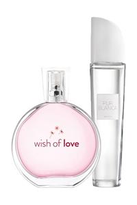 AVON Wish of Love + Pur Blanca Kadın Parfüm Seti 8681298983385