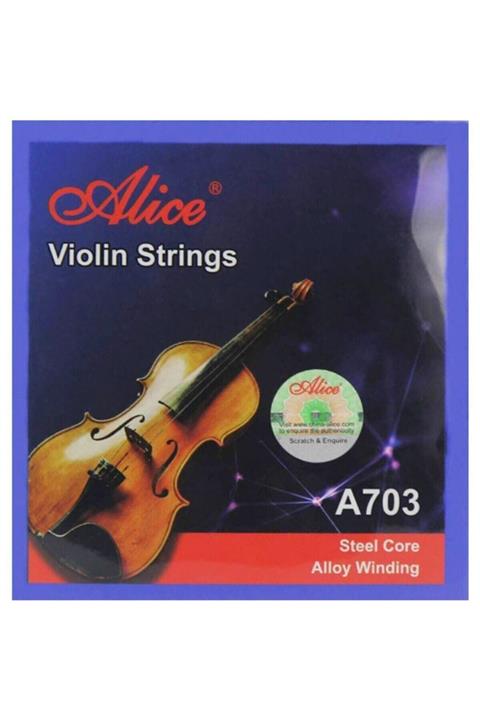 Alice A-703 Model Keman Teli Seti-ful Keman Tel Seti