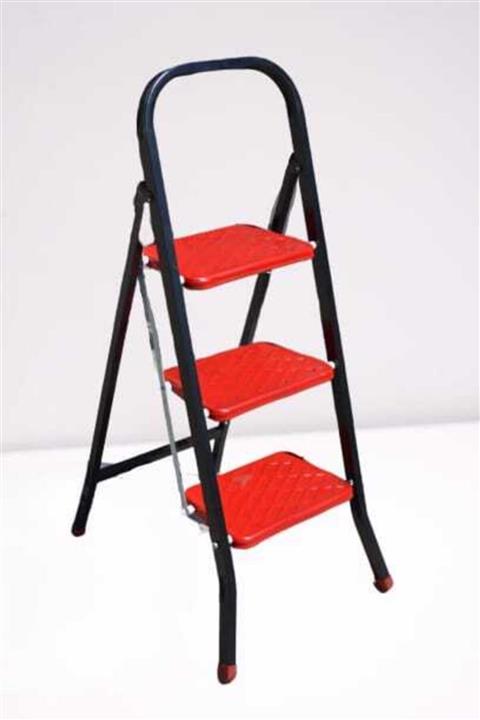 PRATİKSAN HOME 3 Basamaklı Ev Bahçe Ofis Market Metal Merdiven