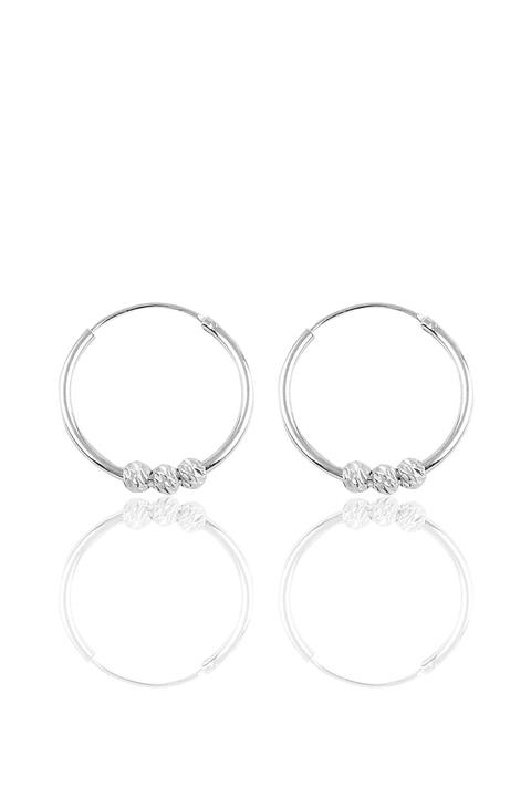 Söğütlü Silver Gümüş 18 Mm Doricalı Halka Küpe