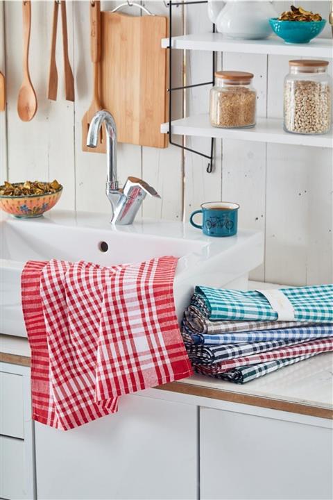 LindaShances Renkli Mutfak Peçetesi Seti  7'li