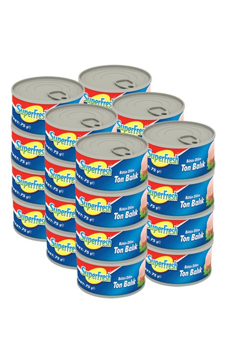 SuperFresh Ton Balığı 75 Gr X 24 Adet