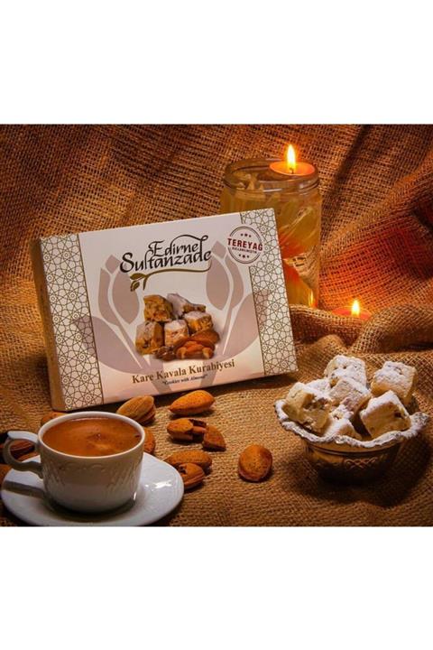 EdirneSultanzade Kare Kavala Kurabiyesi 250gr