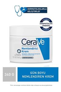 CeraVe Nemlendirici Krem Kuru Ciltler Seramid ve Hyalüronik Asit İçerikli Yüz Vücut 340gr 3337875597227